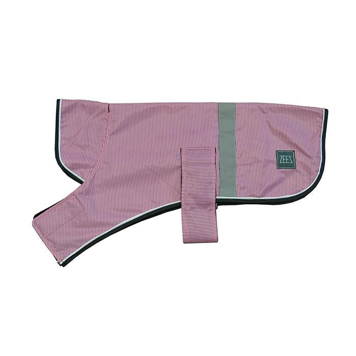 Dapper Dog Nylon Coat Navy Pink Red Colours