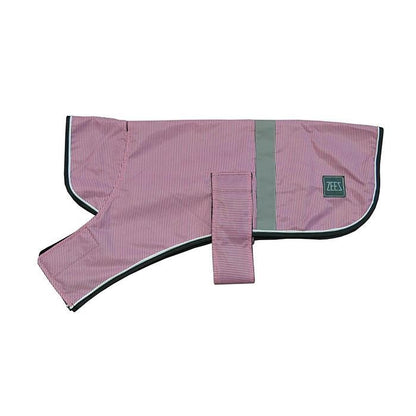 Dapper Dog Nylon Coat Navy Pink Red Colours