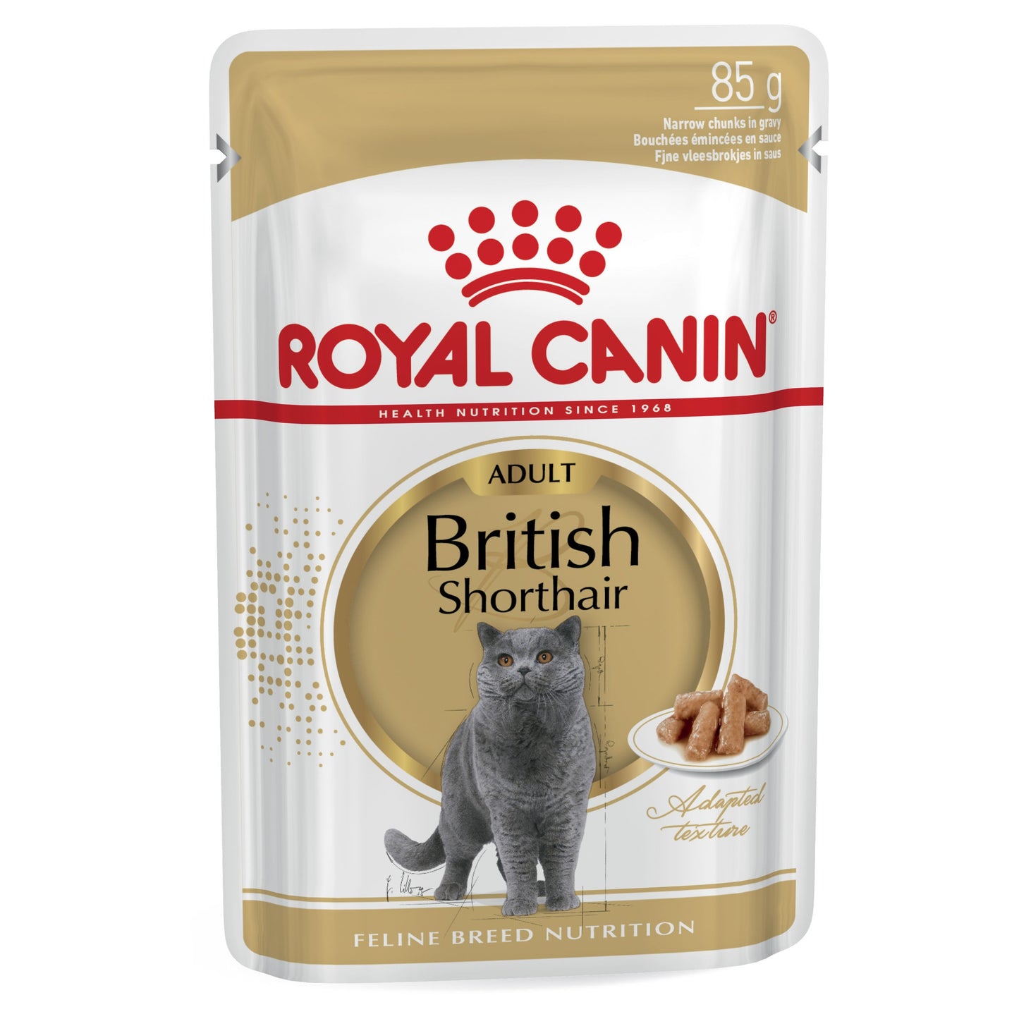 Royal Canin British Short Hair Cat Wet Food Pouches in Gravy