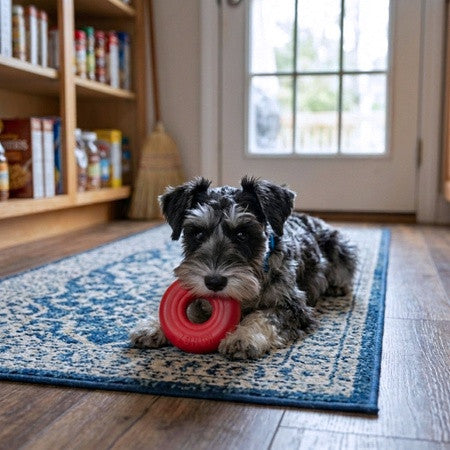 KONG Donut Durable Natural Dog Chew Toy