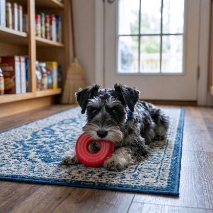 KONG Donut Durable Natural Dog Chew Toy