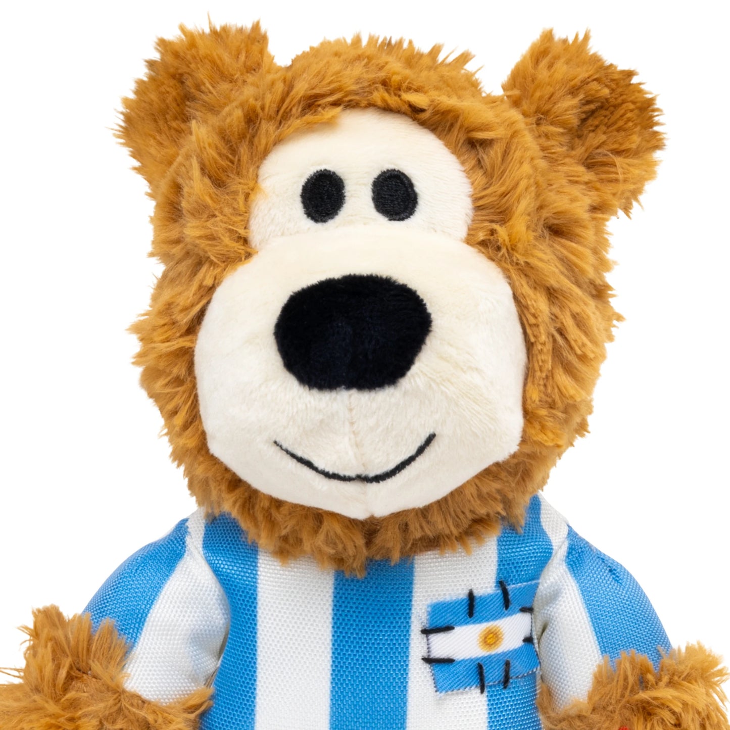 KONG Wild Knots Soccer Teddy Argentina Medium Limited Edition