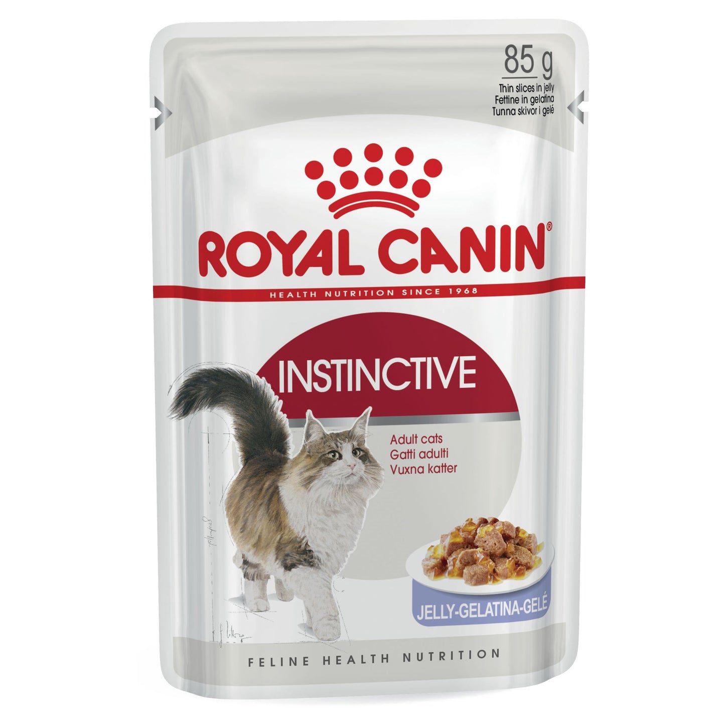 Royal Canin Instinctive Cat Wet Food Pouches Chunks in Jelly