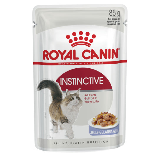 Royal Canin Instinctive Cat Wet Food Pouches Chunks in Jelly