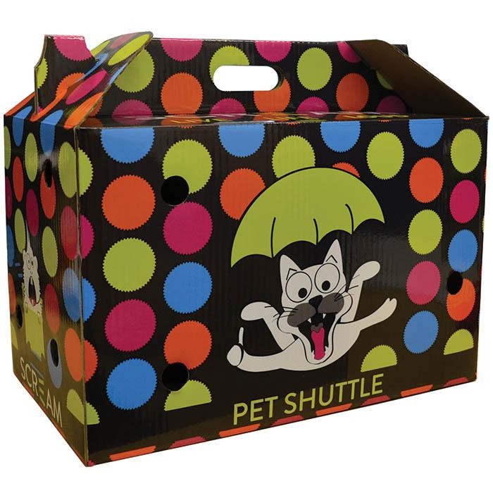 Scream Cardboard Pet Shuttle (44x25x28cm)