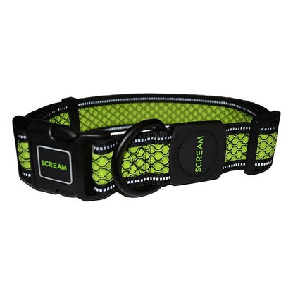 Scream Reflective Collar (Loud Green)