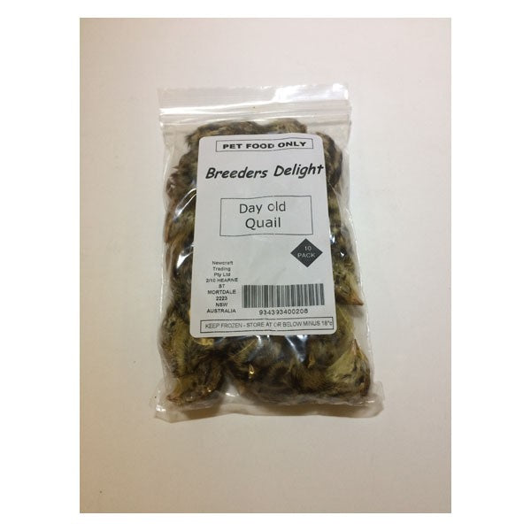 Breeders Delight Frozen Quail