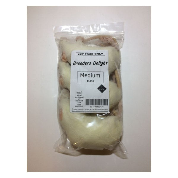 Breeders Delight Frozen Rats