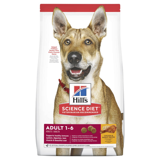 Hill's Science Diet Adult Chicken & Barley Recipe Dry Dog Food