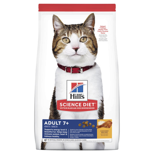 Hill's Science Diet Adult 7+ Senior Dry Cat Food
