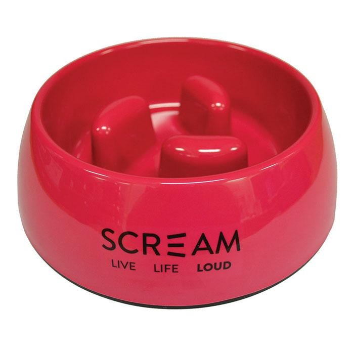 Scream Round Slow-Down Pillar Bowl Loud Pink