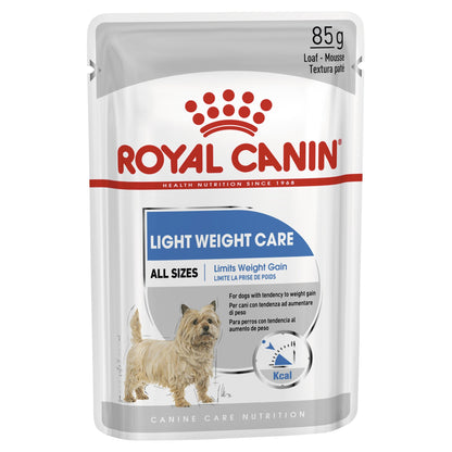Royal Canin Light Weight Care Dog Wet Food Pouches in Loaf