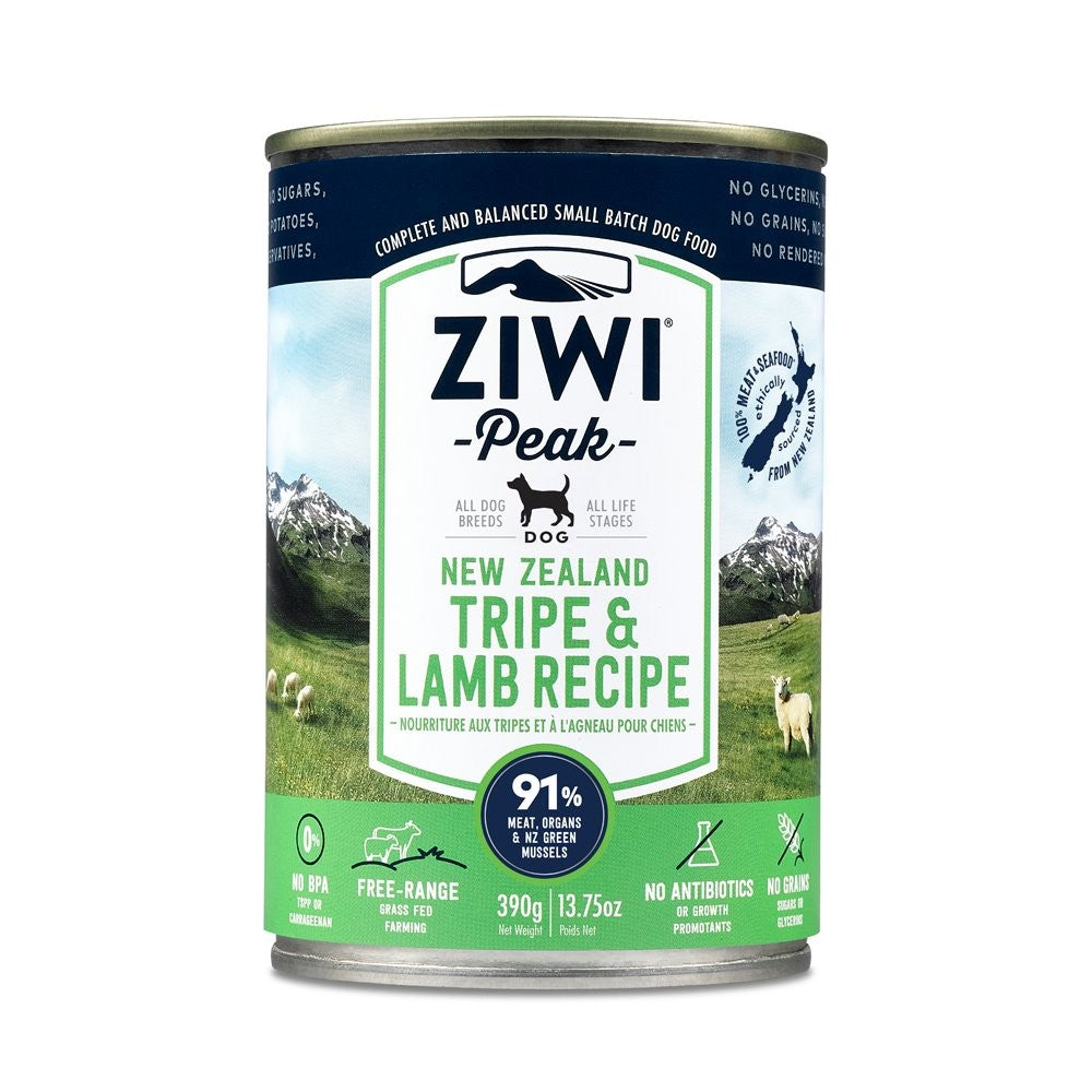 ZIWI Peak Daily Dog Tripe, Lamb & Venison Cans