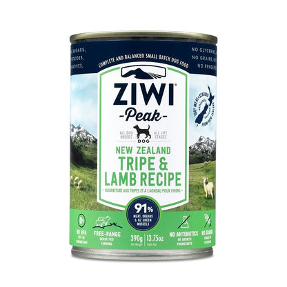 ZIWI Peak Daily Dog Tripe, Lamb & Venison Cans