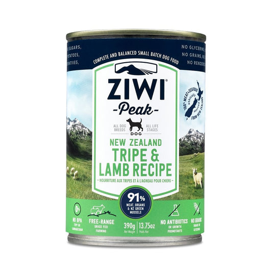 ZIWI Peak Daily Dog Tripe, Lamb & Venison Cans