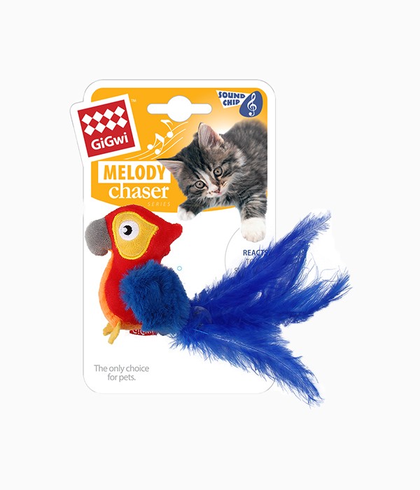 GiGwi Melody Chaser Parrot