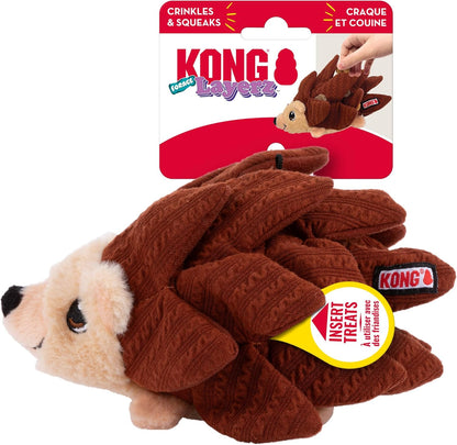 KONG Layerz Forage Hedgehog Medium