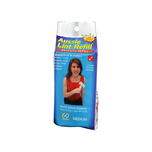 Aussie Lint Roller Refill Medium Pet Hair Remover