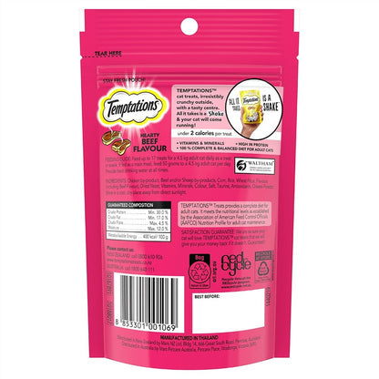 Temptations Hearty Beef Flavor Treats