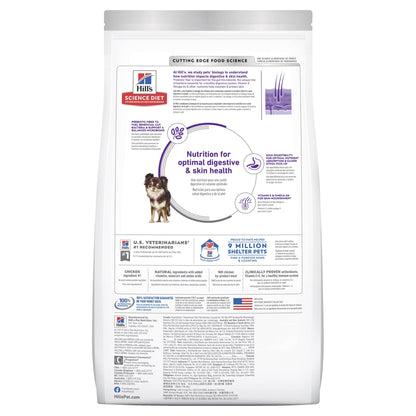 Hill's Science Diet Adult Sensitive Stomach & Skin Small & Mini Chicken Recipe Dry Dog Food
