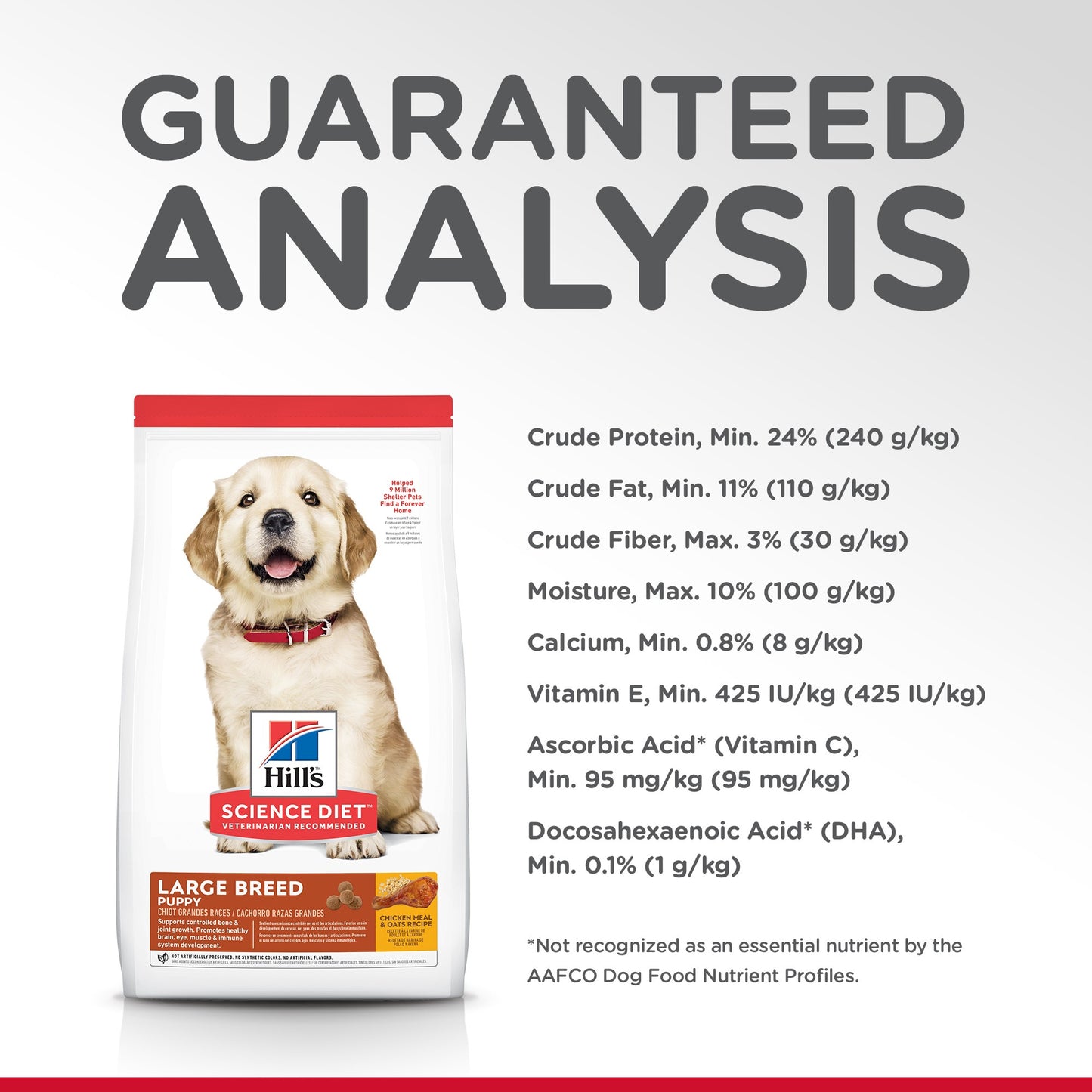 Hill's Science Diet Puppy Large Breed Chicken & Brown Rice Recipe Dry Dog Food