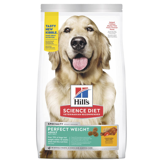 Hill's Science Diet Adult Perfect Weight Chicken Recipe Dry Dog Food