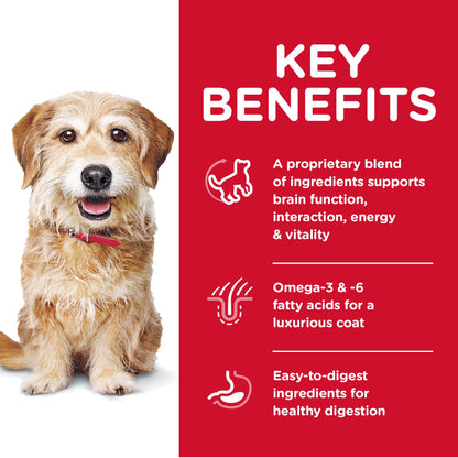 Hill's Science Diet Adult 7+ Youthful Vitality Small & Mini Senior Dry Dog Food