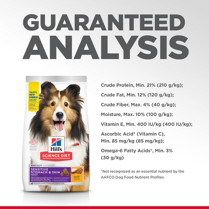 Hill's Science Diet Adult Sensitive Skin and Stomach Dry Dog Food
