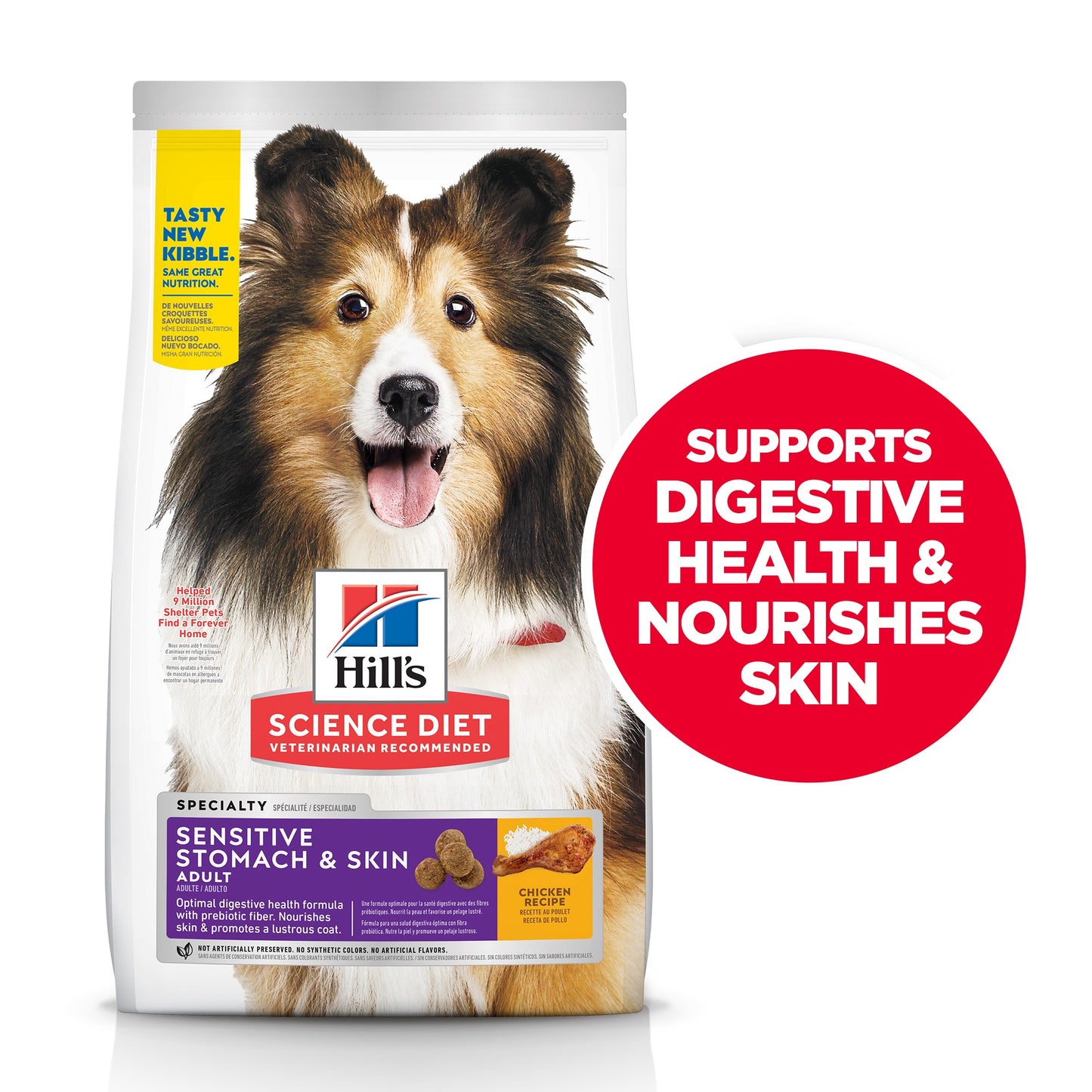 Hill's Science Diet Adult Sensitive Skin and Stomach Dry Dog Food