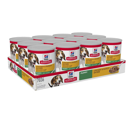 Hill's Science Diet Puppy Chicken & Barley Entree Canned Dog Food