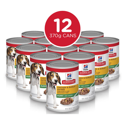 Hill's Science Diet Puppy Chicken & Barley Entree Canned Dog Food