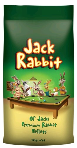 Laucke Mills Ol Jack Premium Rabbit Pellets 20kg (WAREHOUSE PICK UP & SYDNEY DELIVERY ONLY)