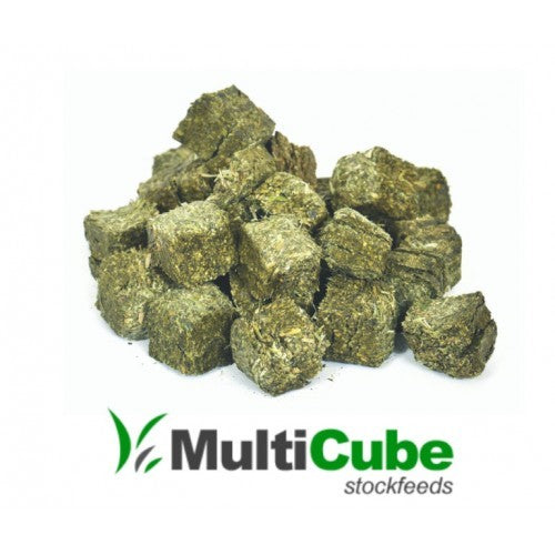 Multicube Clover, Rye & Oaten Hay Cubes 1kg