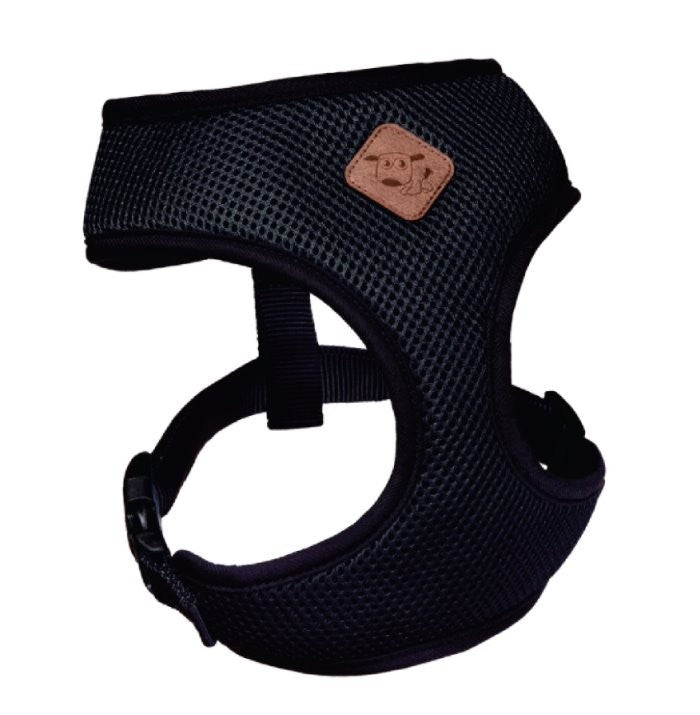 Kazoo Classic Soft Walking Harness - Black