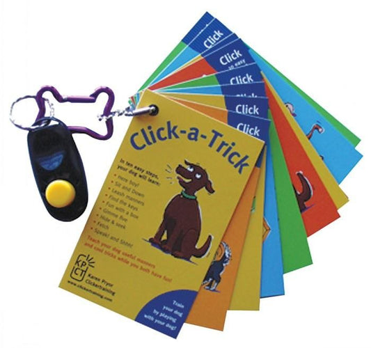 Karen Pryor CLICK-A-TRICK (Card w/Clicker)