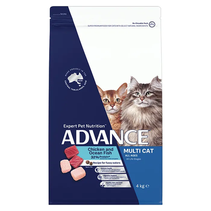 Advance Multi Cat Adult Chicken & Ocean Fish