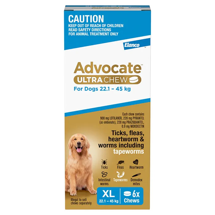 Advocate Ultra Chew for Extra Large Dogs 22.1-45kg