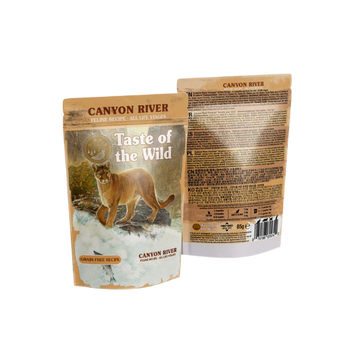Taste of the Wild Canyon River Cat Chunks in Gravy Pouch