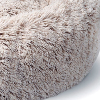 Superior Pet Goods Hugzzz Memory Ortho Curl Up Cloud Calming Bed Dove Grey