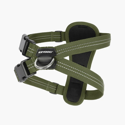 EzyDog Essential Chest Plate Harness Palm Green