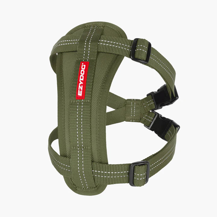 EzyDog Essential Chest Plate Harness Palm Green