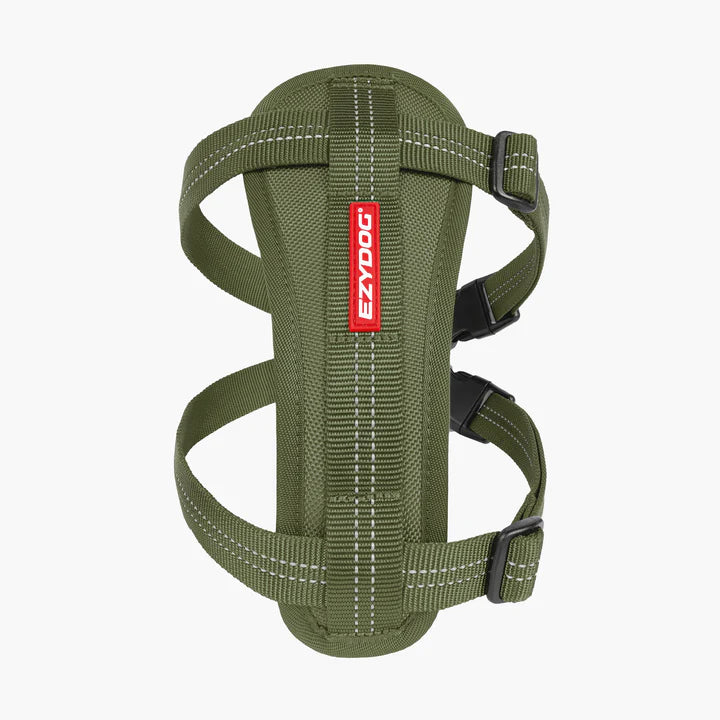 EzyDog Essential Chest Plate Harness Palm Green