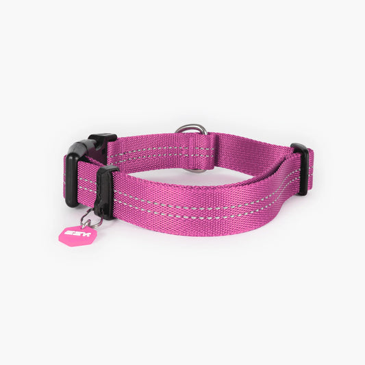 EzyDog Essential Adjustable Collar Pink