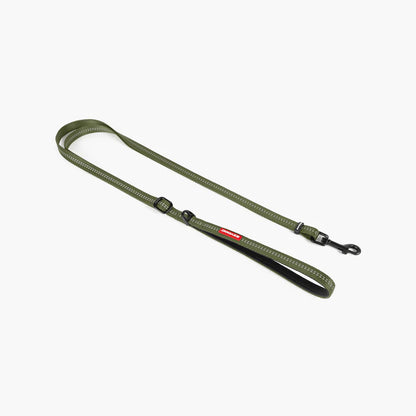 EzyDog Essential Adjustable Leash Palm Green