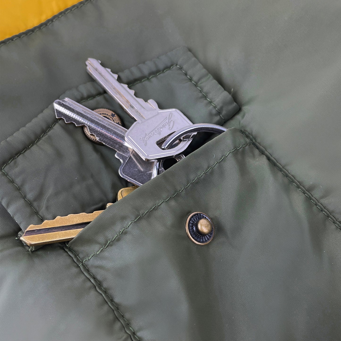 Huskimo Dog Coat Lightning Bolt Olive