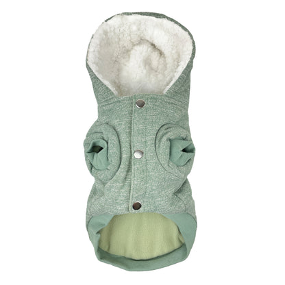 Huskimo Dog Hoodie Mt Snowy Eucalyptus