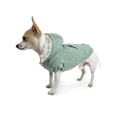 Huskimo Dog Hoodie Mt Snowy Eucalyptus