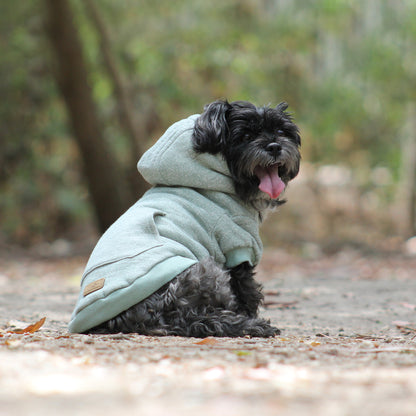 Huskimo Dog Hoodie Mt Snowy Eucalyptus