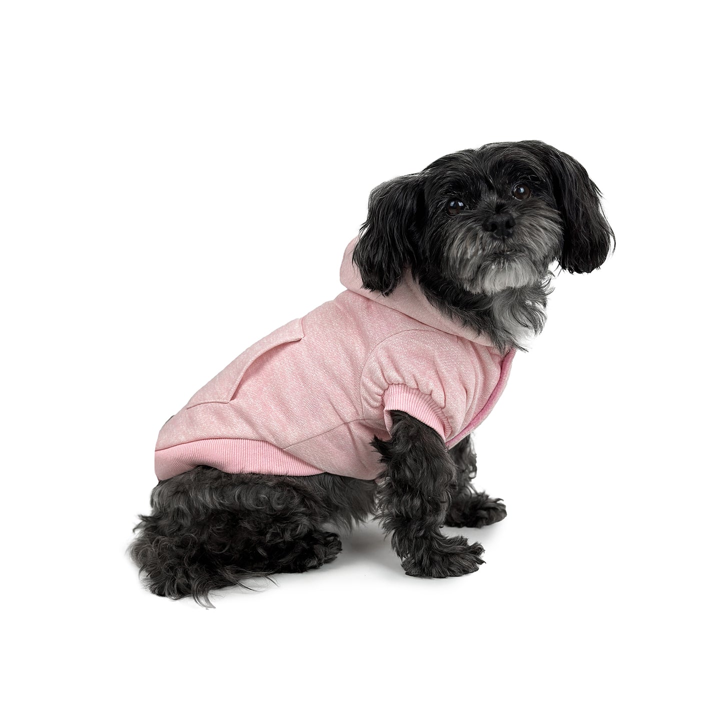 Huskimo Dog Hoodie Mt Snowy Rose Pink