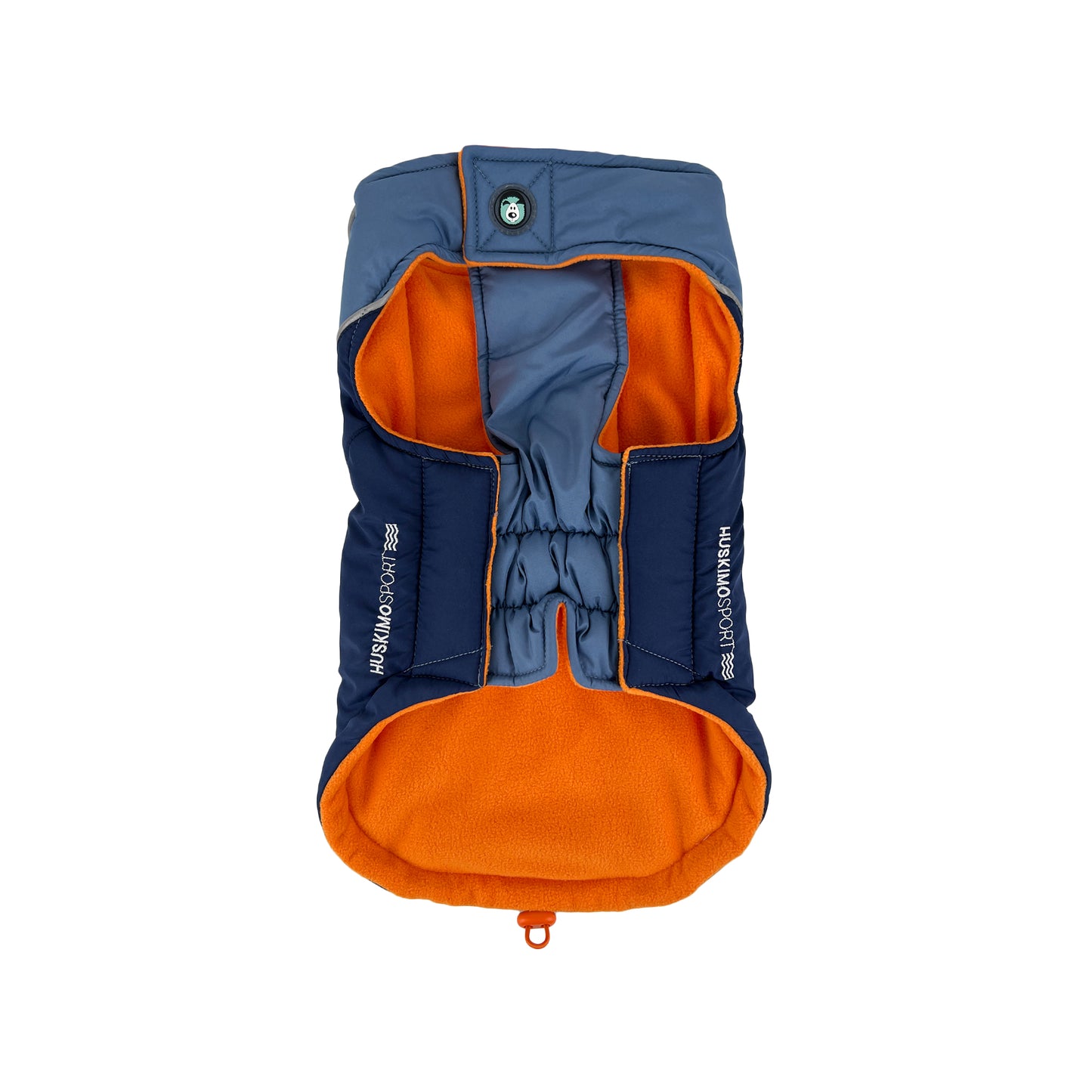 Huskimo Dog Coat Sherpa Midnight Blue